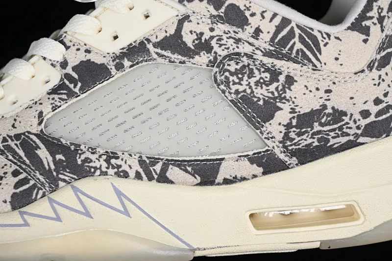 All categories Air Jordan Jordan series basketball shoes Air Jordan 5 Air Jordan 5 Low "Expression" AJ5 Joe 5 suede white low-top basketball shoes DA8016-100